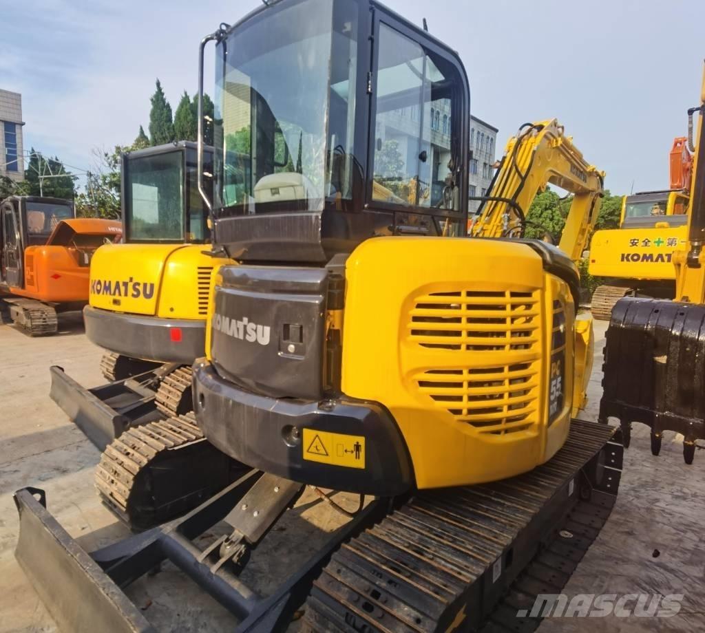 Komatsu PC 55 MR Mini ekskavatörler, 7 tona dek