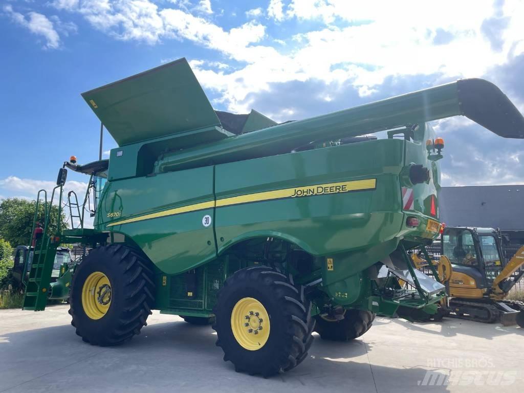 John Deere S670 4x4 Biçerdöverler