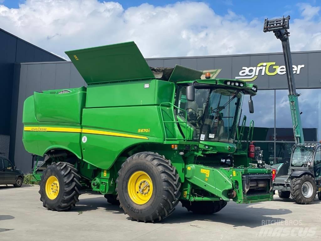 John Deere S670 4x4 Biçerdöverler