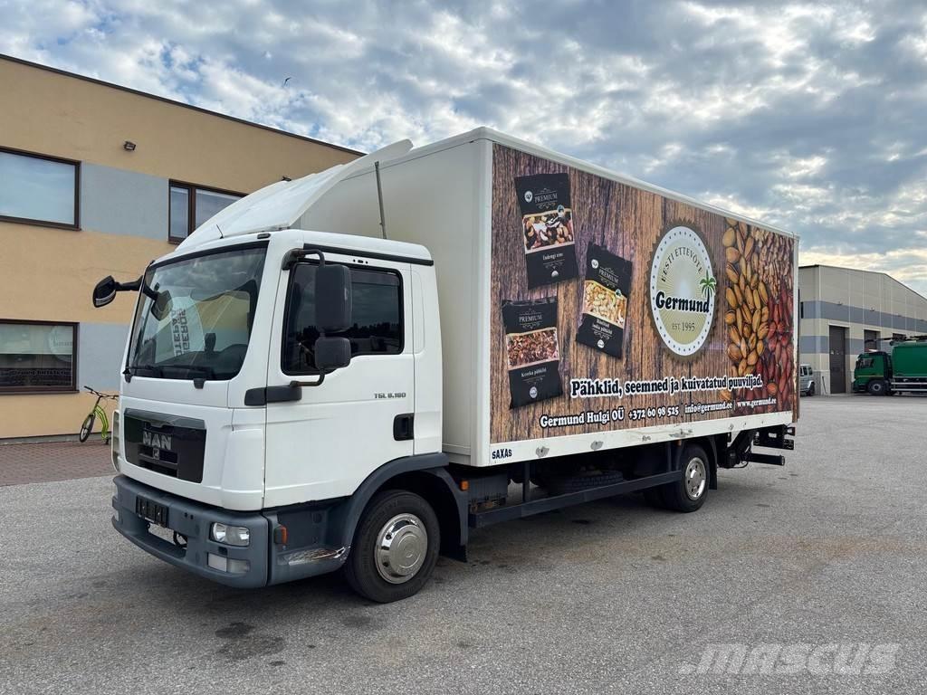 MAN TGL 8.180 + LIFT Kapali kasa kamyonlar
