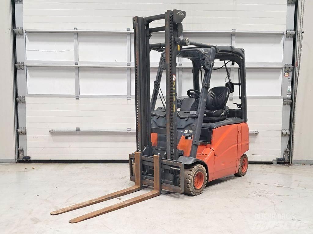 Linde E18PH Elektrikli forkliftler
