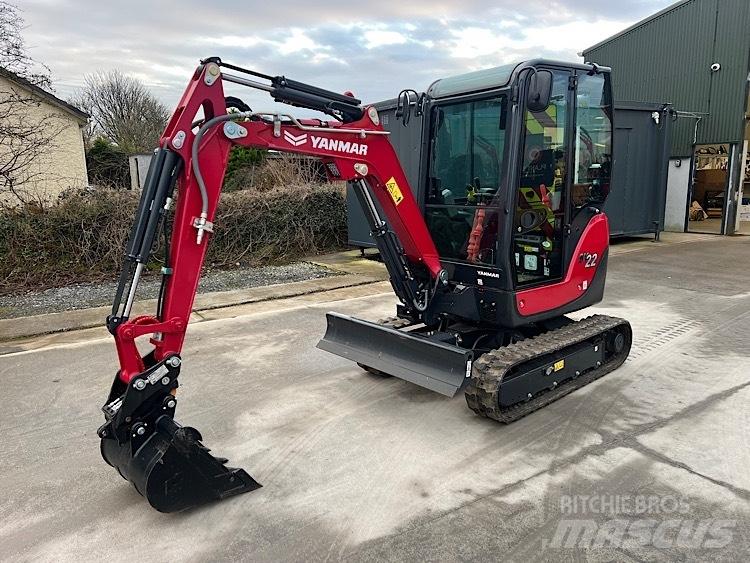 Yanmar SV 22 Mini ekskavatörler, 7 tona dek