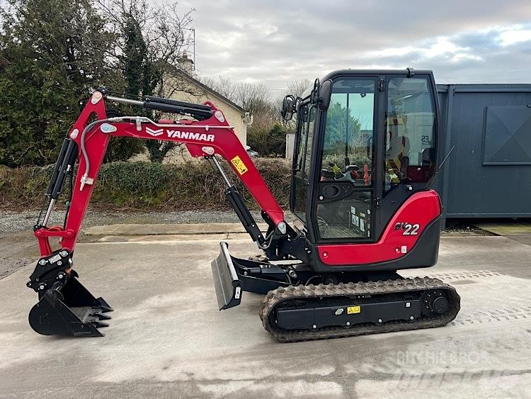 Yanmar SV 22 Mini ekskavatörler, 7 tona dek