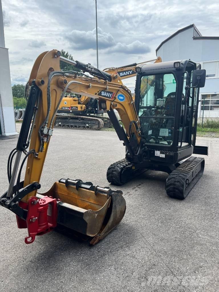 Sany SY 26 U Mini ekskavatörler, 7 tona dek