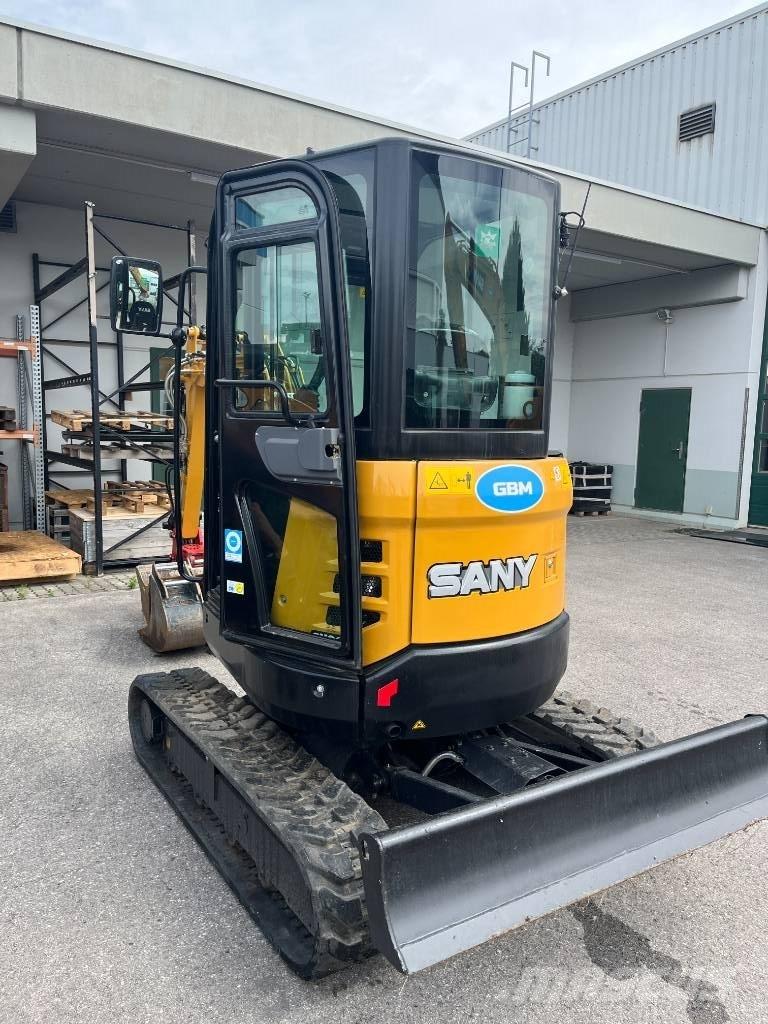 Sany SY 26 U Mini ekskavatörler, 7 tona dek