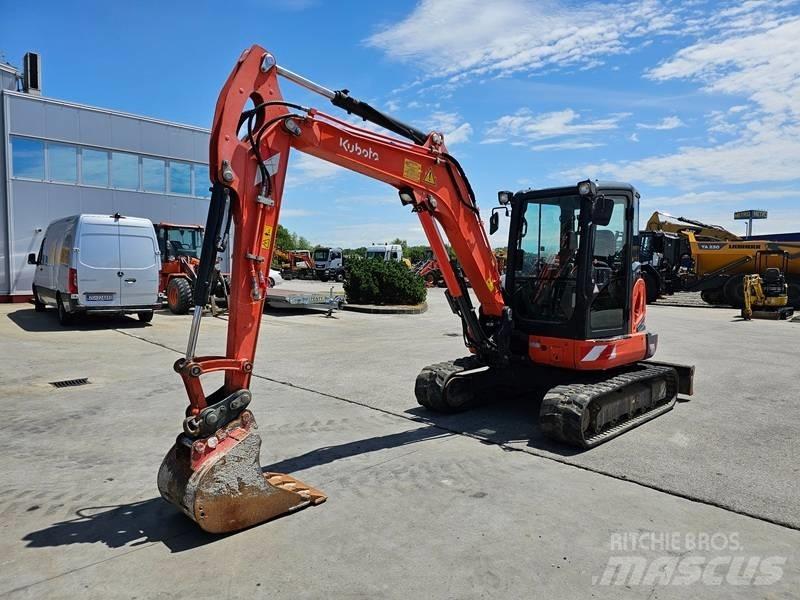 Kubota KX 057-4 Mini ekskavatörler, 7 tona dek
