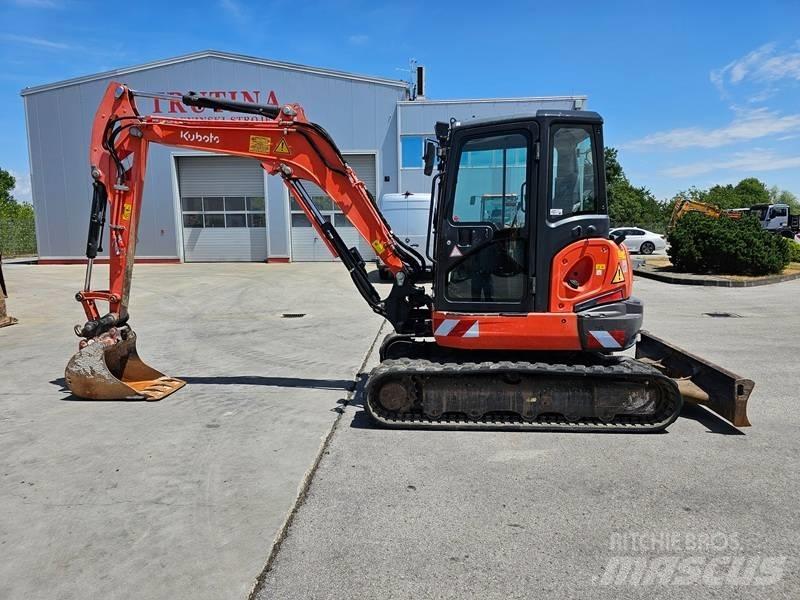Kubota KX 057-4 Mini ekskavatörler, 7 tona dek