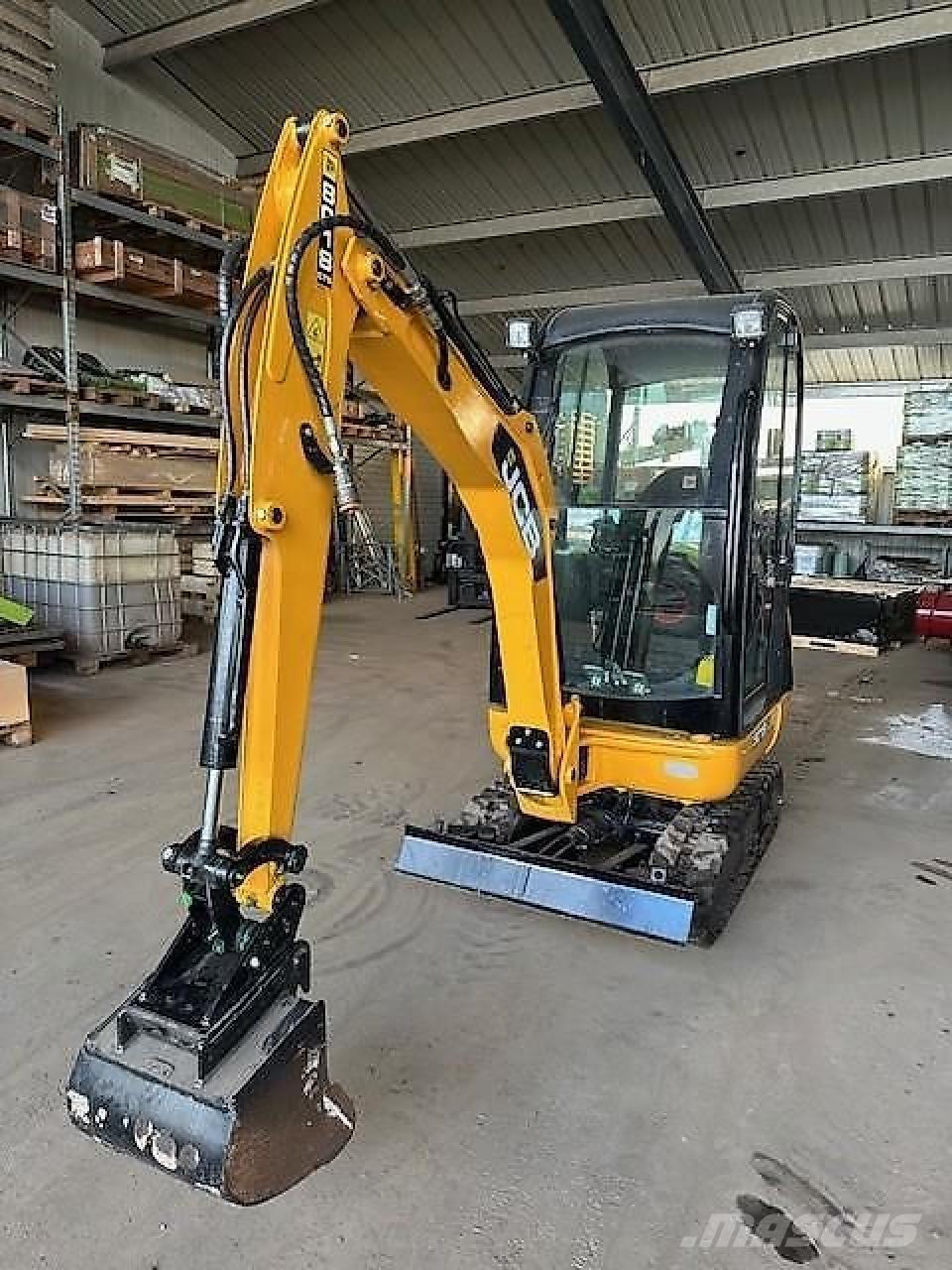 JCB 8018 CTS Mini ekskavatörler, 7 tona dek