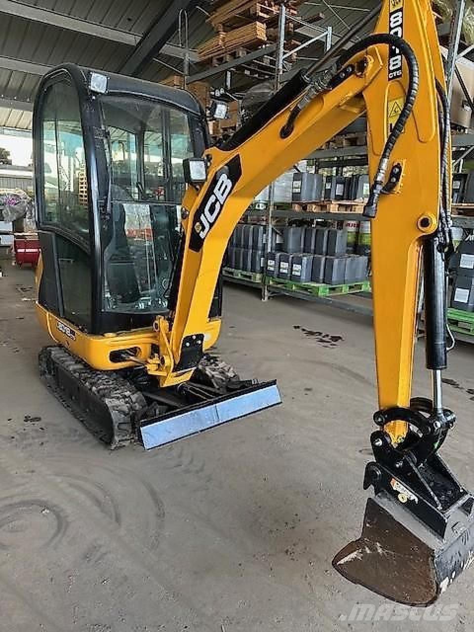 JCB 8018 CTS Mini ekskavatörler, 7 tona dek