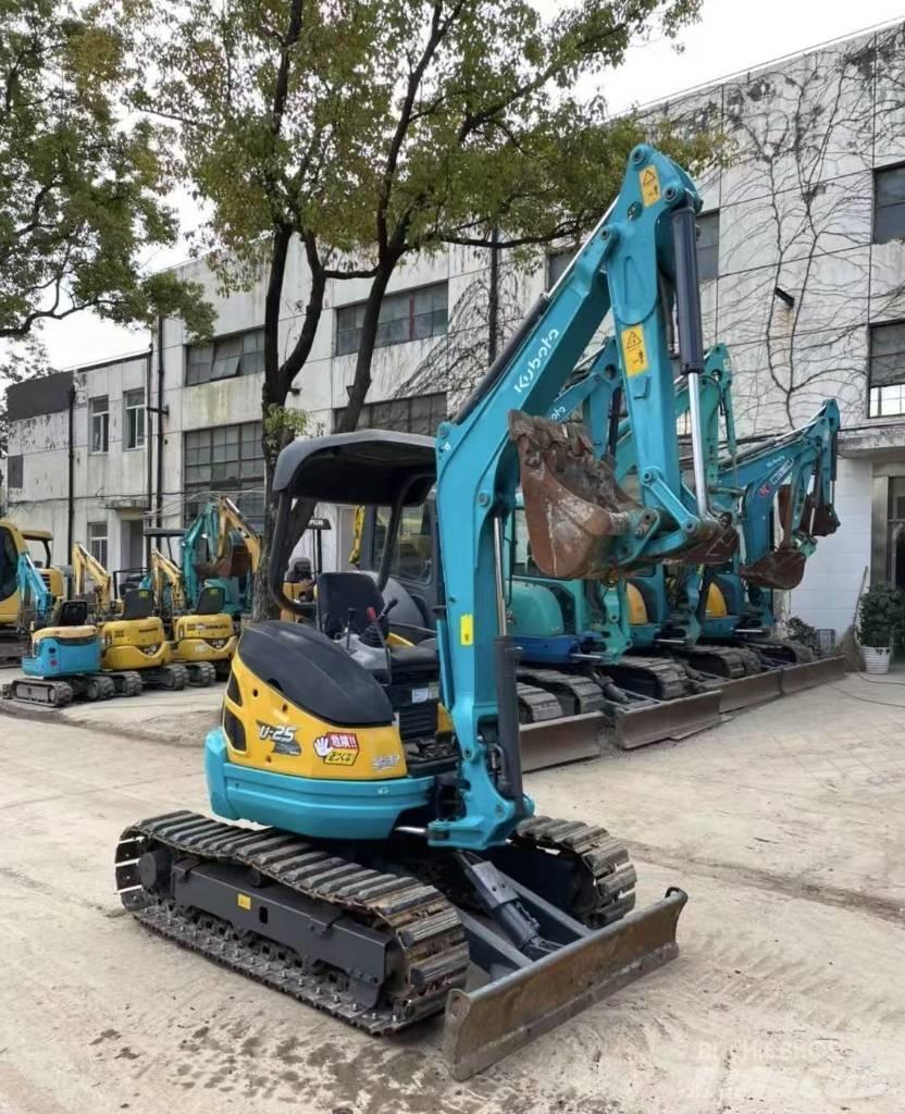 Kubota 25 Mini ekskavatörler, 7 tona dek