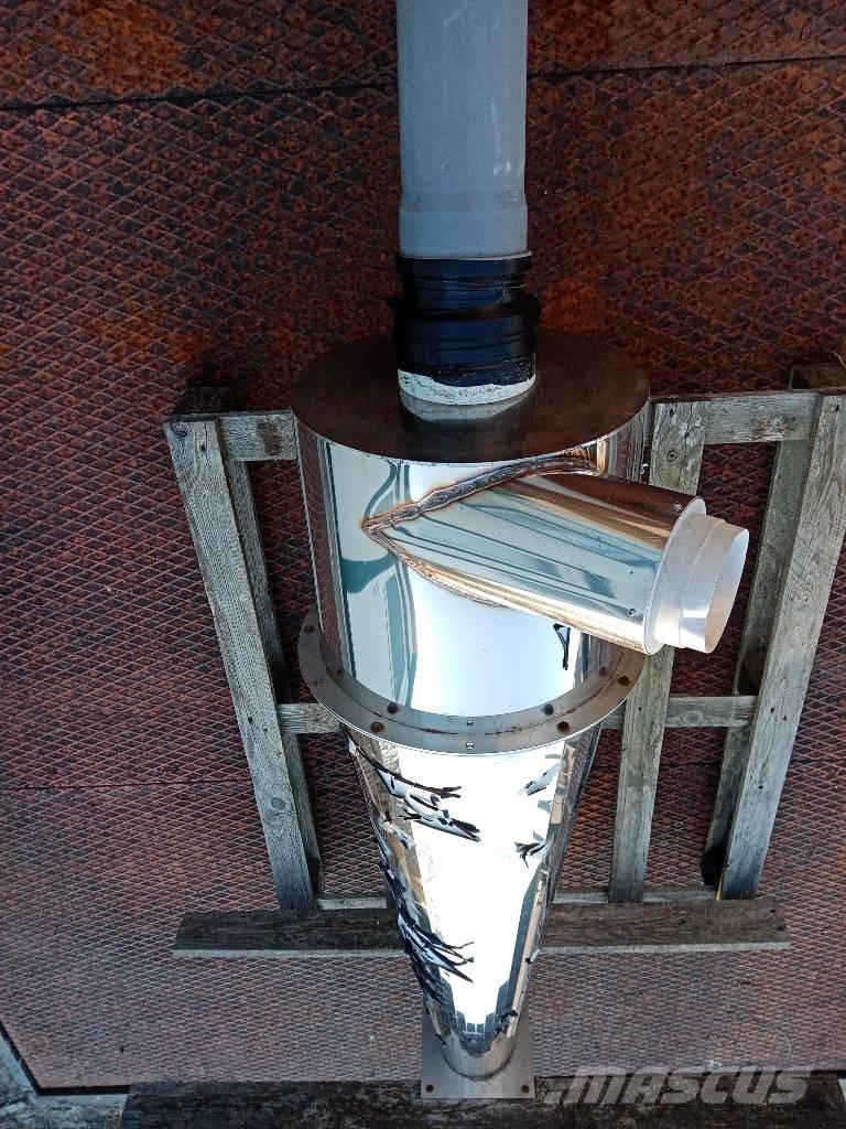 Inox Ciklon Tohum temizleme, selektör, triyörler