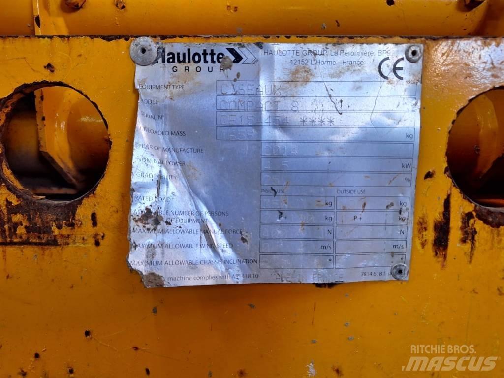 Haulotte Compact 8 Makasli platformlar