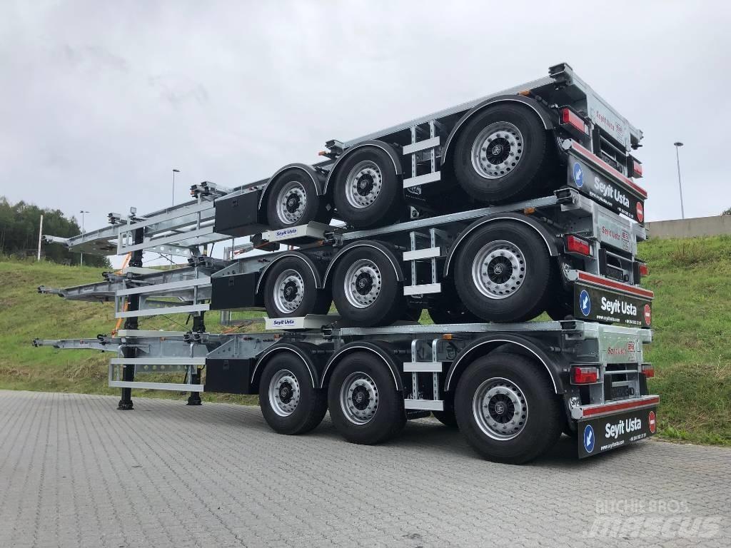  Sayet Usta Konteyner yari çekiciler