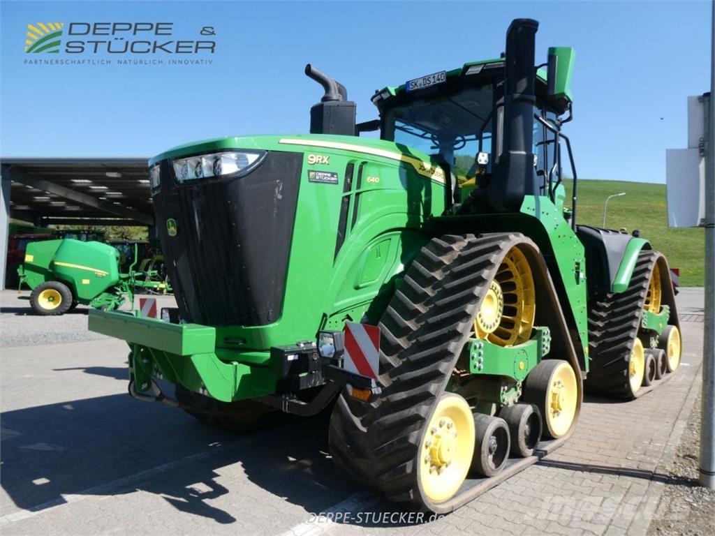 John Deere 9RX 640 Paletli vinçler
