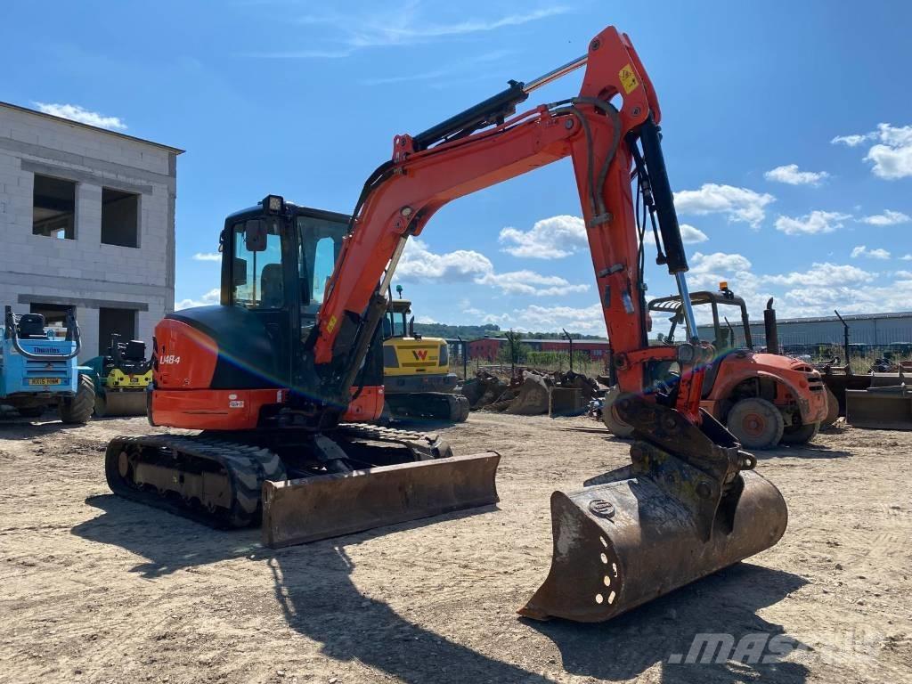 Kubota U 48-4 Mini ekskavatörler, 7 tona dek