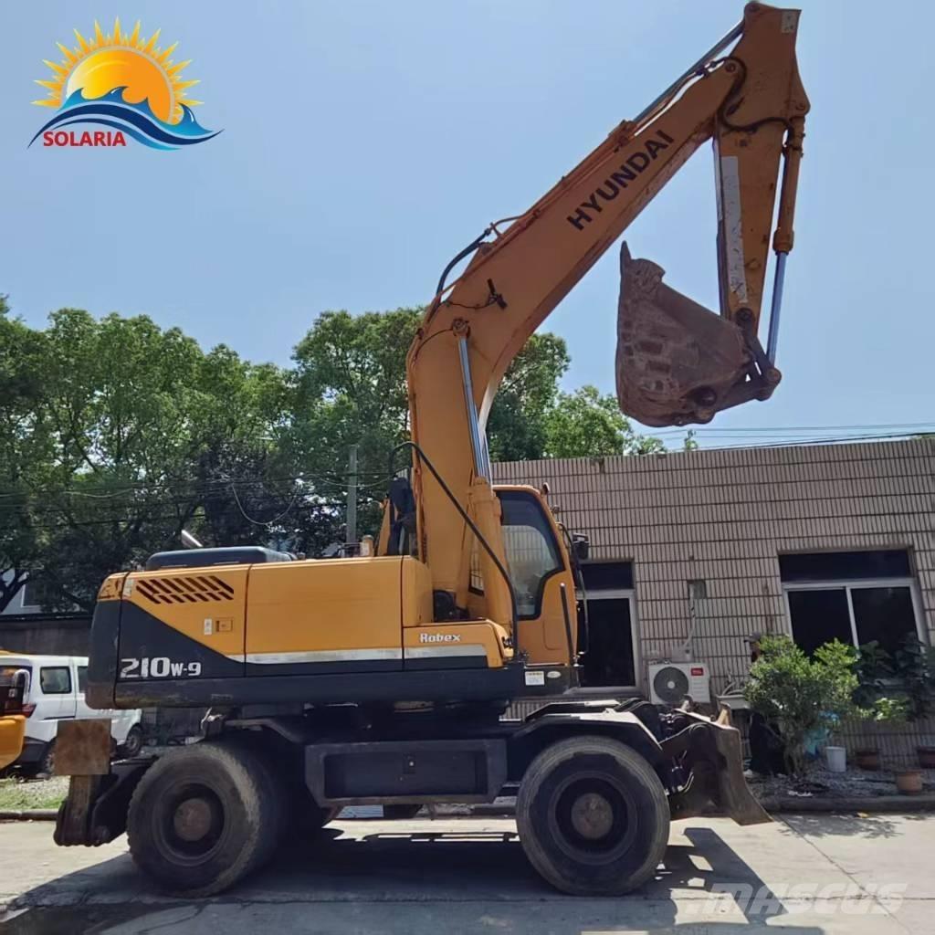 Hyundai r210w-9 Lastik tekerli ekskavatörler