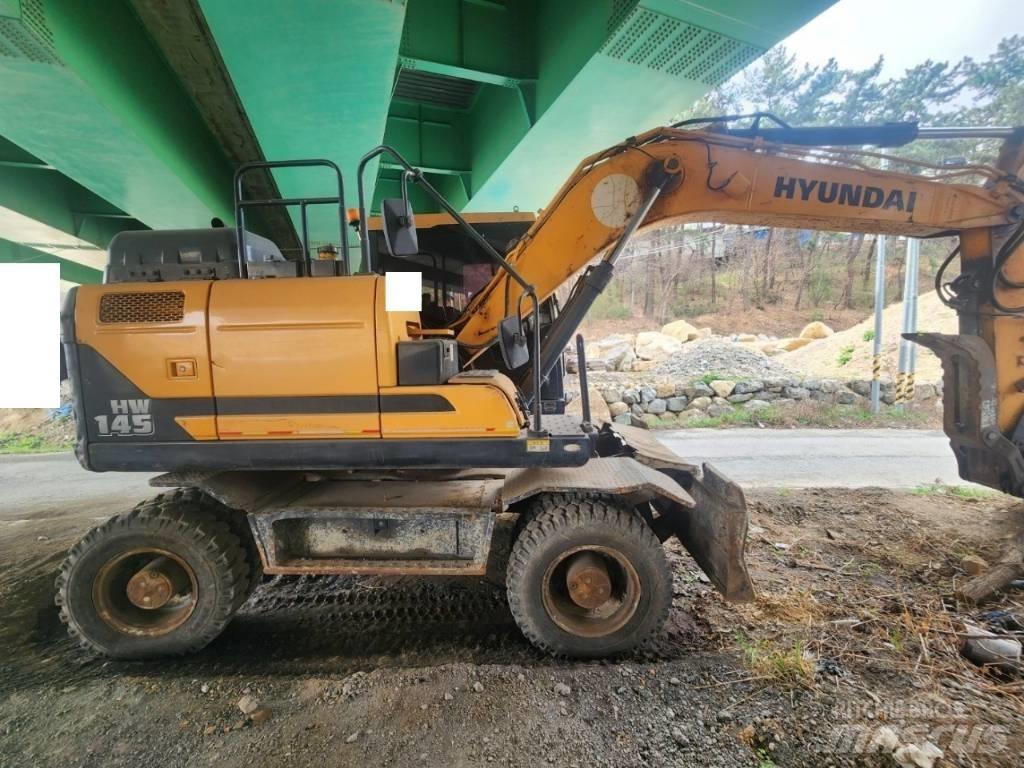 Hyundai HW 145 Lastik tekerli ekskavatörler