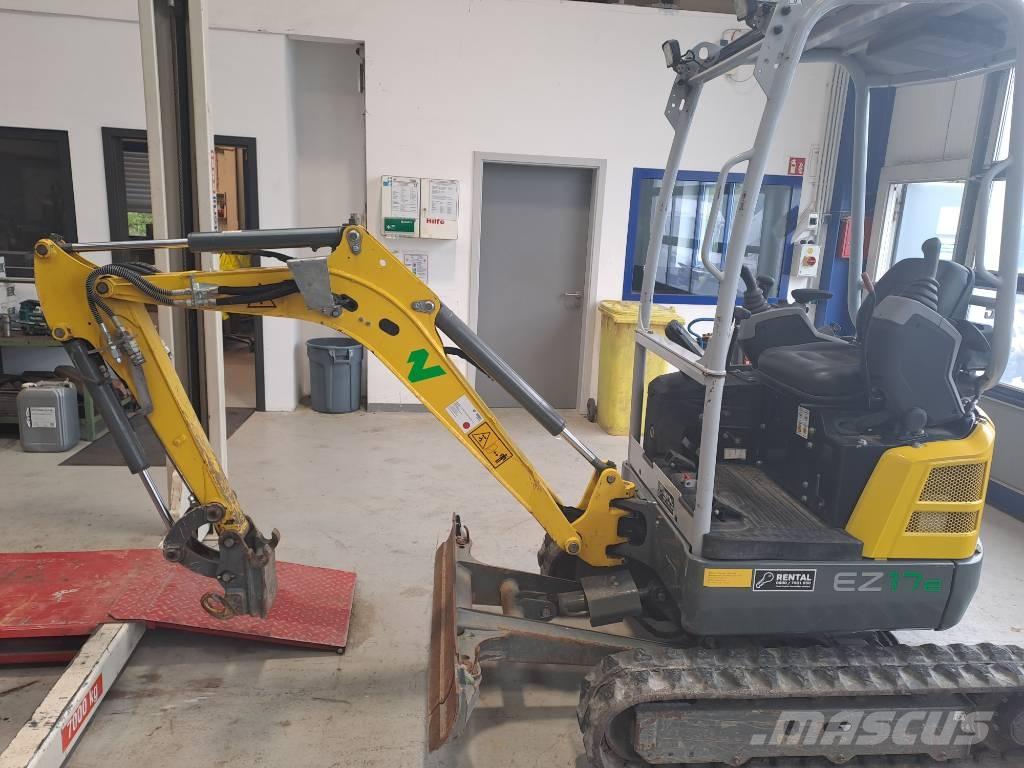 Wacker Neuson EZ17e Paletli ekskavatörler