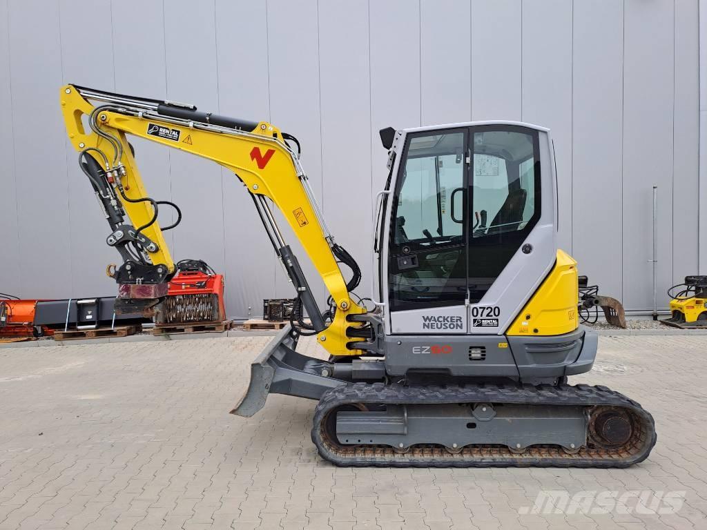 Wacker Neuson EZ50 Paletli ekskavatörler