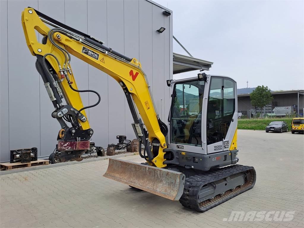 Wacker Neuson EZ50 Paletli ekskavatörler