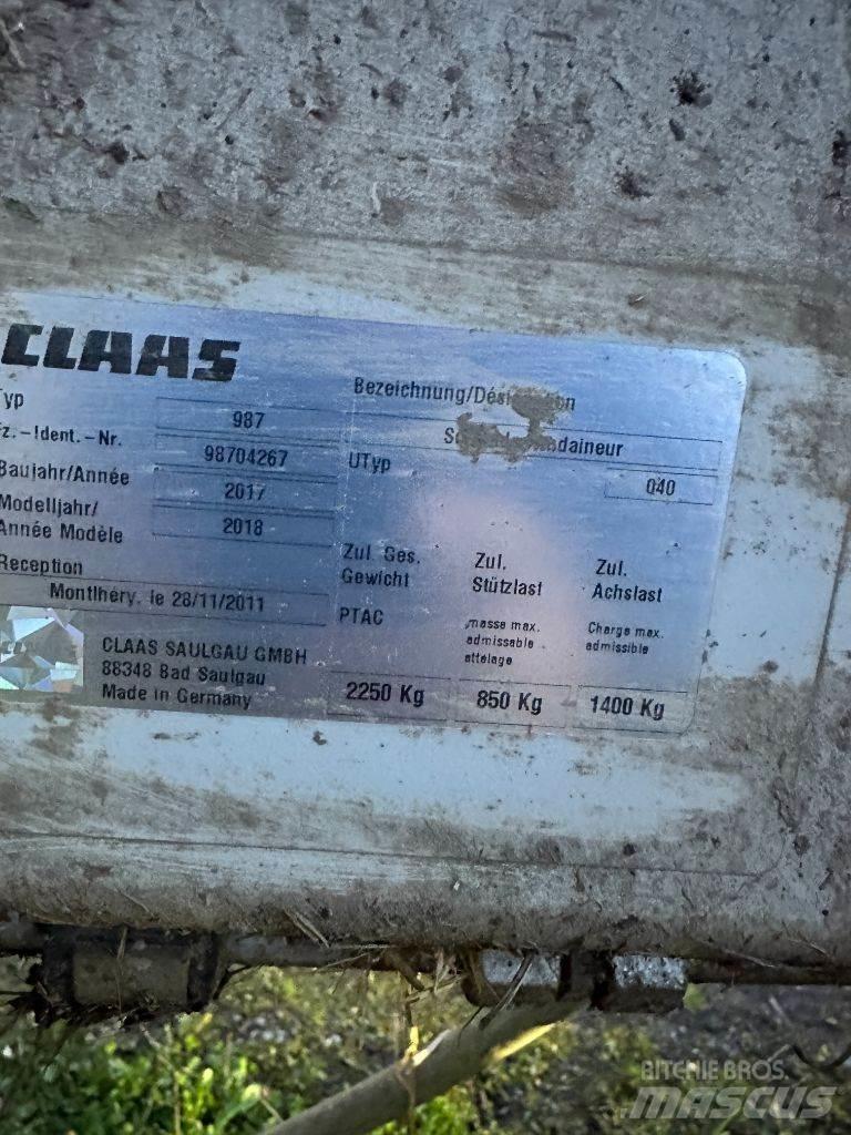 CLAAS Liner 2800 Kombine tirmiklar