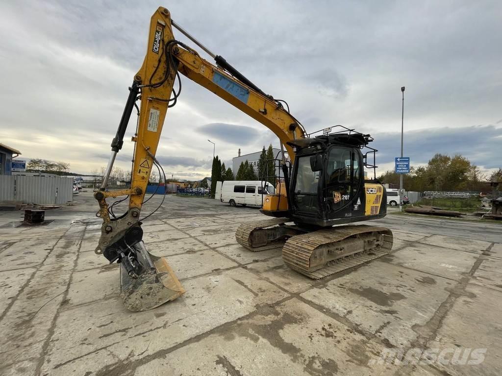 JCB JS130 Mini ekskavatörler, 7 tona dek