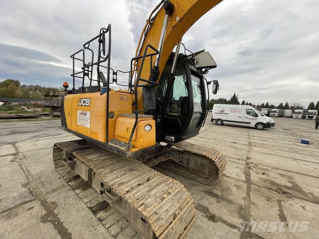 JCB JS130 Mini ekskavatörler, 7 tona dek