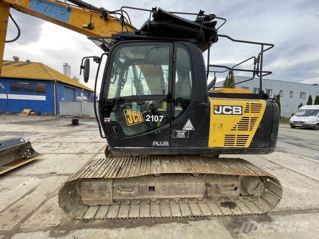 JCB JS130 Mini ekskavatörler, 7 tona dek
