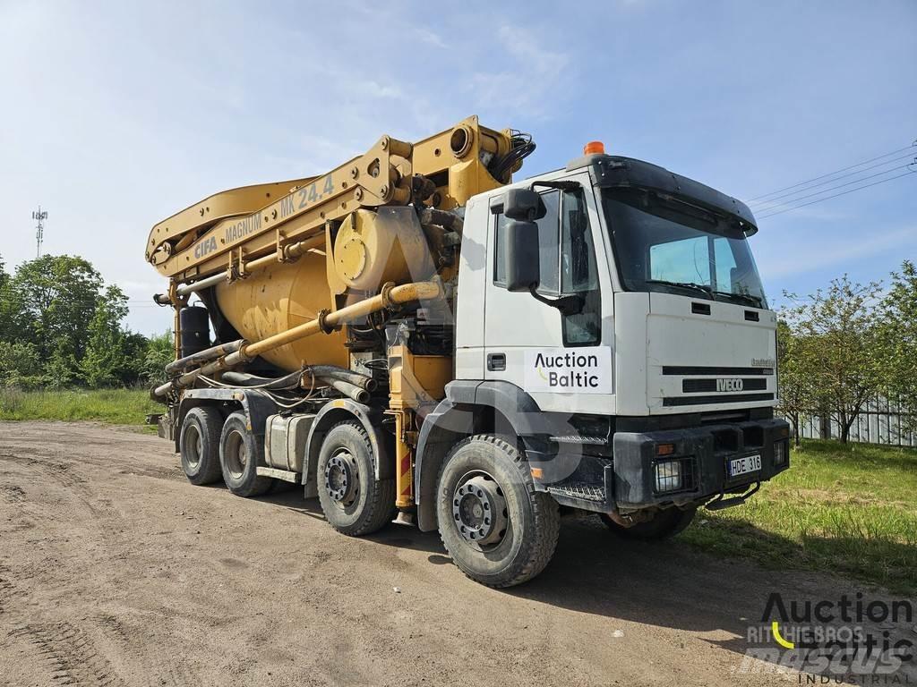 Iveco Magirus Beton pompaları