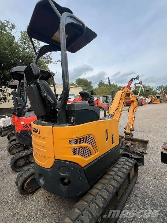 Hyundai R17-9 Mini ekskavatörler, 7 tona dek