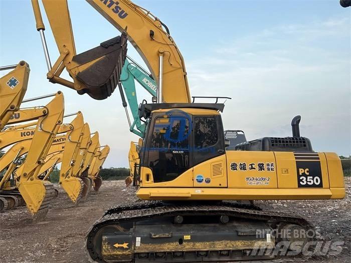 Komatsu PC 350-7 Paletli ekskavatörler