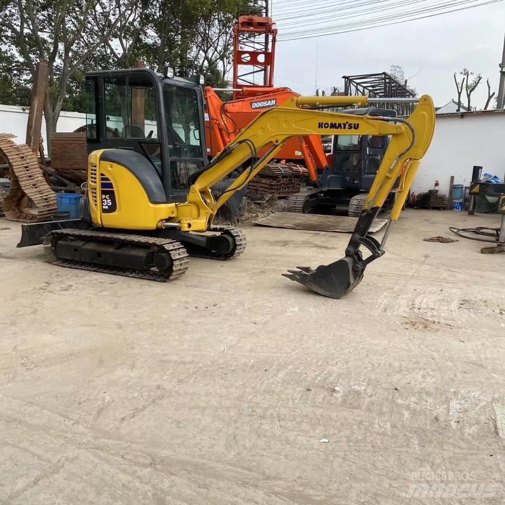 Komatsu PC 35 Mini ekskavatörler, 7 tona dek