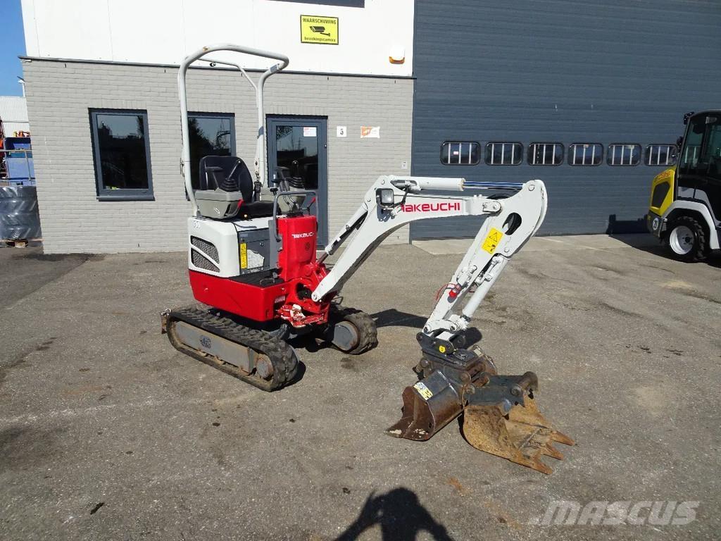Takeuchi TB210 Mini ekskavatörler, 7 tona dek