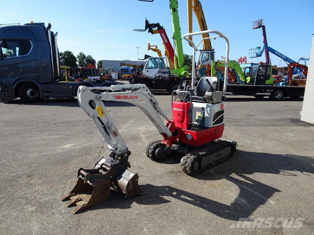 Takeuchi TB210 Mini ekskavatörler, 7 tona dek