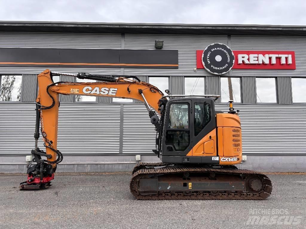 CASE CX 145 D SR Paletli ekskavatörler