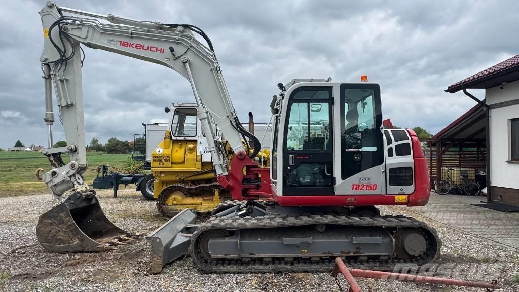 Takeuchi TB 2150 Paletli ekskavatörler