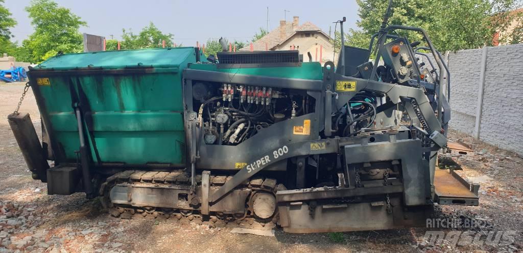 Vögele Super 800 Asfalt sericiler