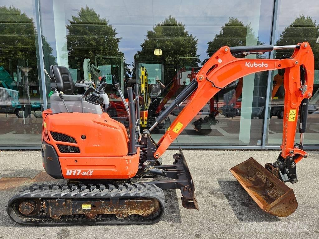 Kubota u17-3a Mini ekskavatörler, 7 tona dek