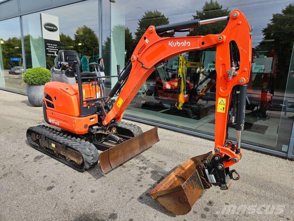 Kubota u17-3a Mini ekskavatörler, 7 tona dek