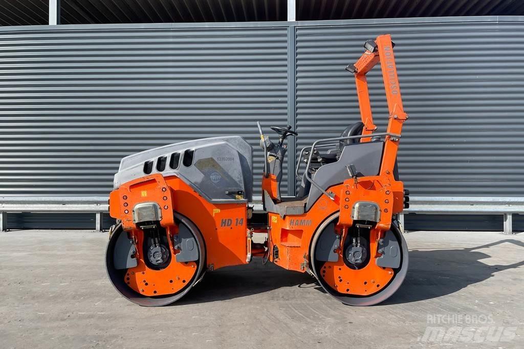 Hamm HD 14 VV Çift tamburlu silindirler