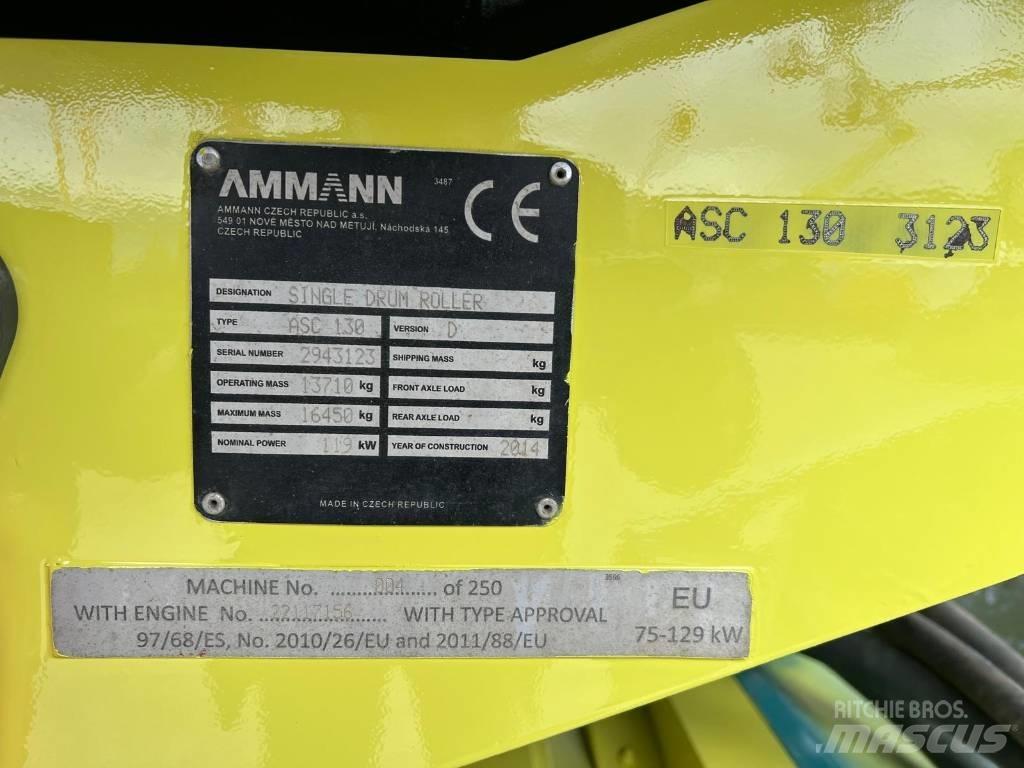 Ammann ASC 130 D Tek tamburlu silindirler
