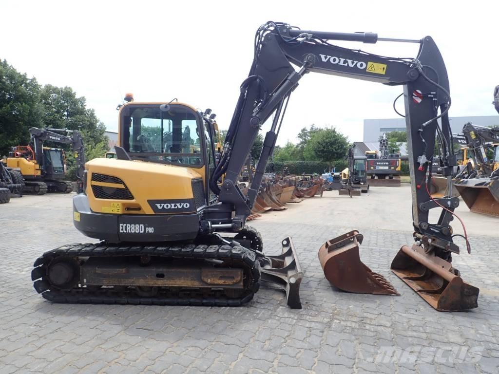 Volvo ECR 88 D Midi ekskavatörler 7 - 12 t