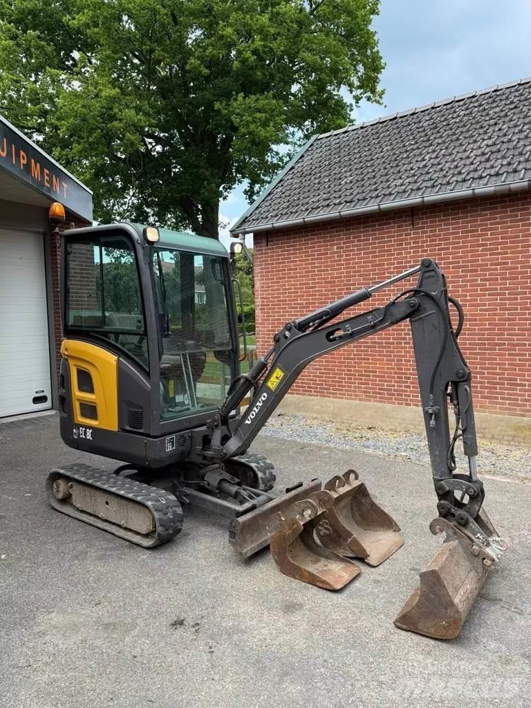 Volvo EC 18 C Mini ekskavatörler, 7 tona dek