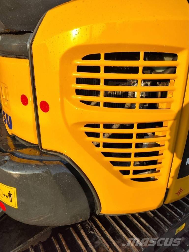 Komatsu PC 35 MR Mini ekskavatörler, 7 tona dek