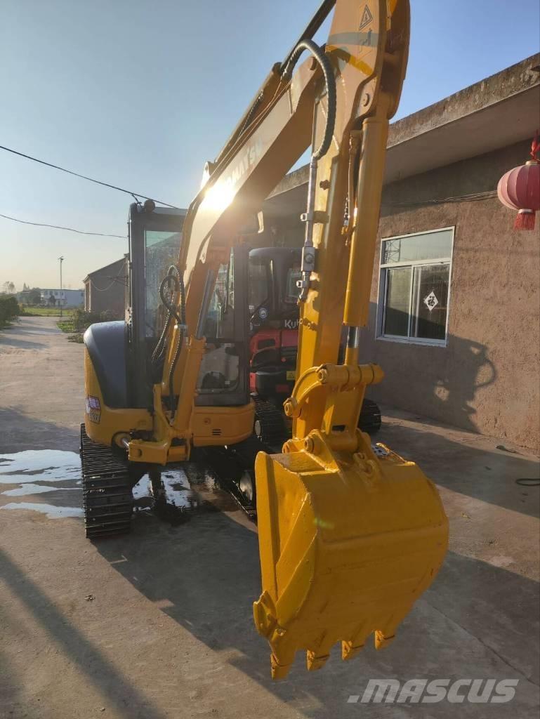 Komatsu PC 35 MR Mini ekskavatörler, 7 tona dek