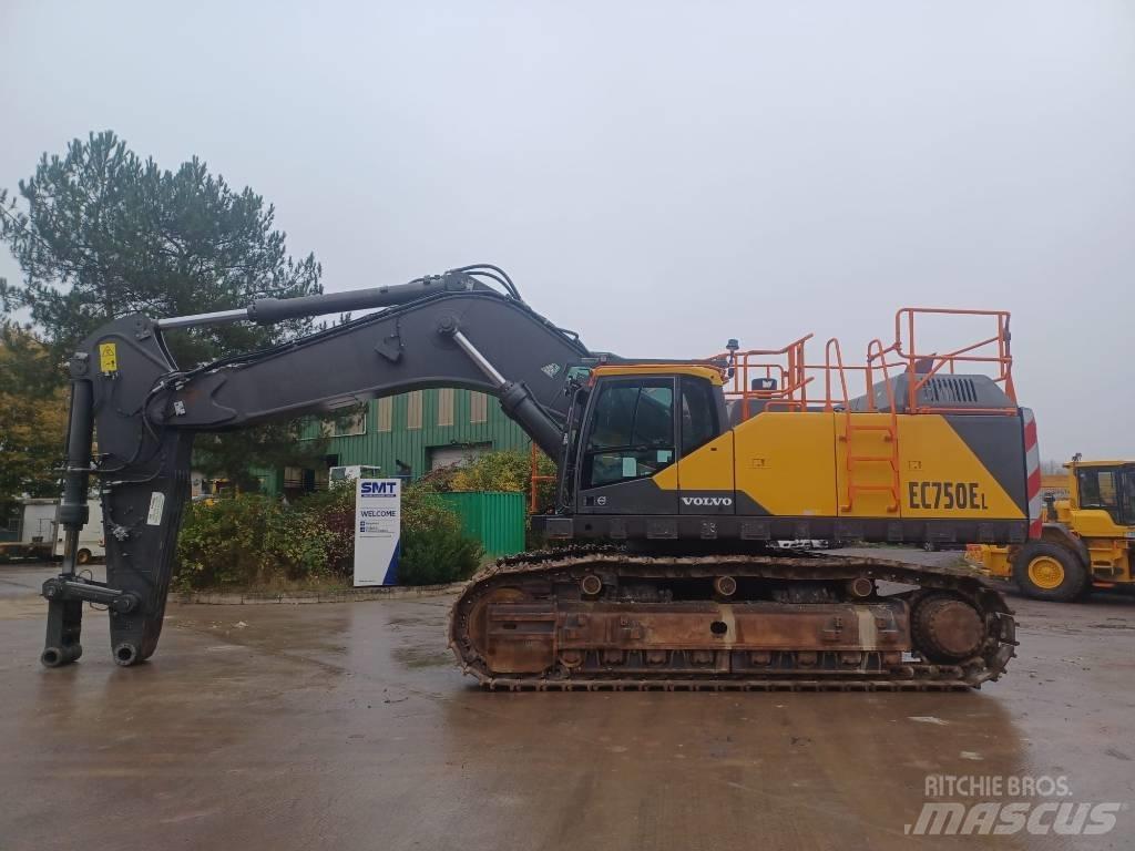 Volvo EC 750 EL Paletli ekskavatörler