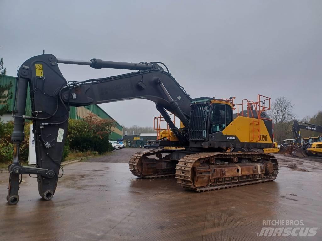 Volvo EC 750 EL Paletli ekskavatörler