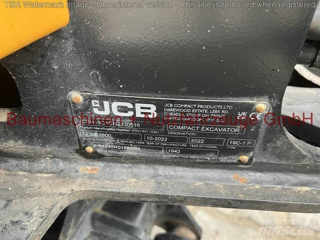 JCB 19C -gebraucht- Mini ekskavatörler, 7 tona dek