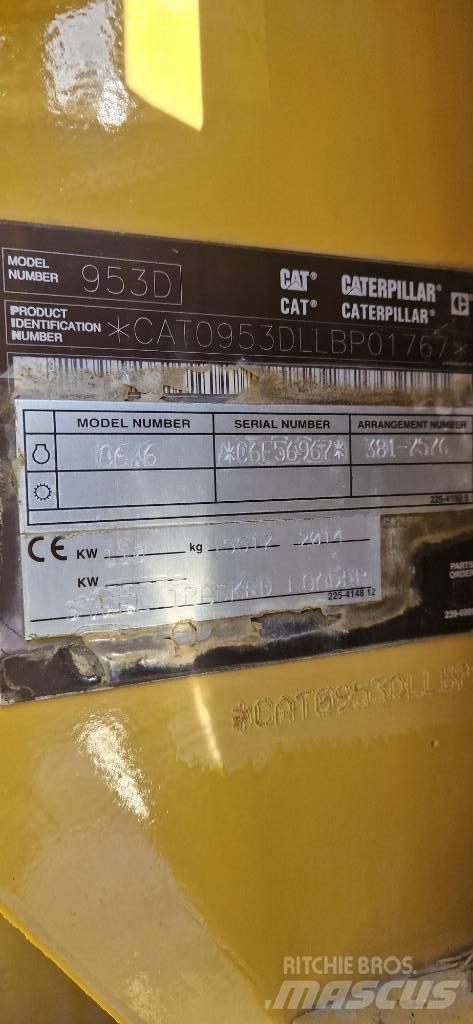 CAT 953 D Paletli yükleyiciler