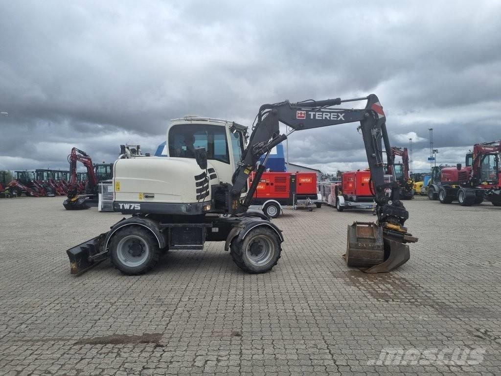 Terex TW 75 Lastik tekerli ekskavatörler